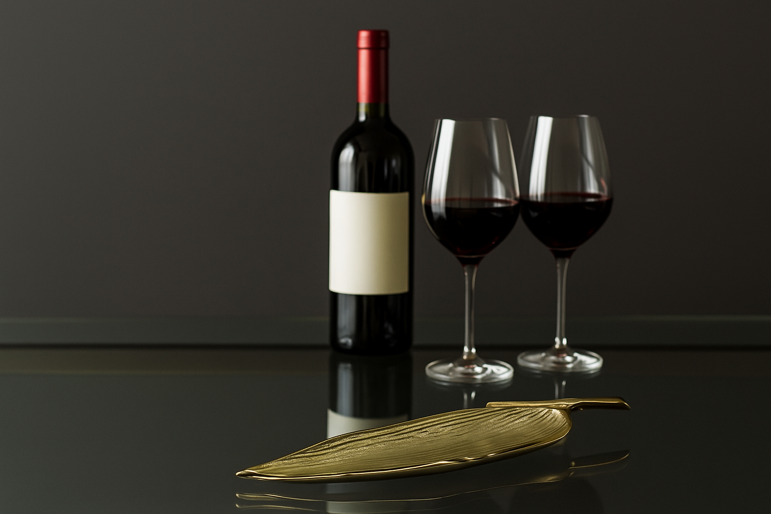 LEAF SHAPED PLATTER (SET OF 2)