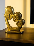 MODERN THREE HEAD TABLETOP SHOWPIECE
