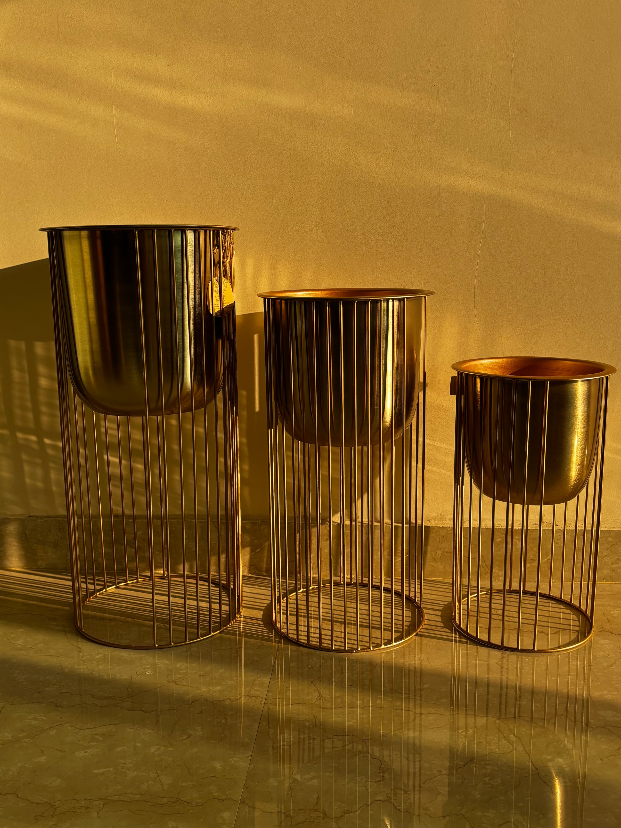 IMPERIAL GLOW PLANTER (SET OF 3)