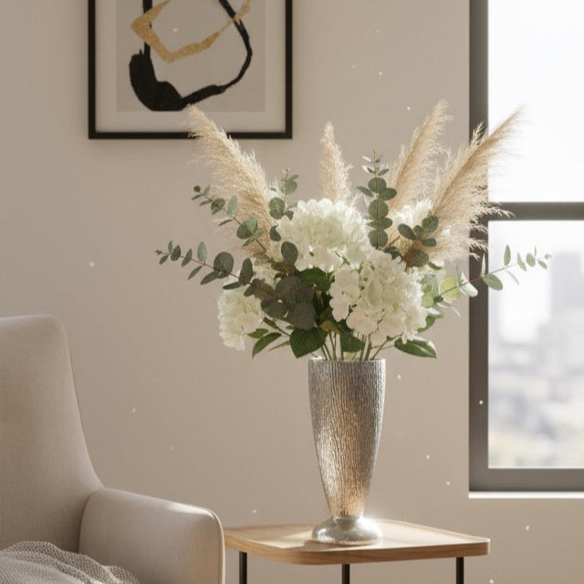 SILVERSHEEN TEXTURA VASE