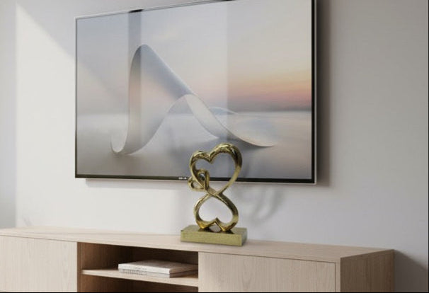 INFINITY HEART SHOWPIECE