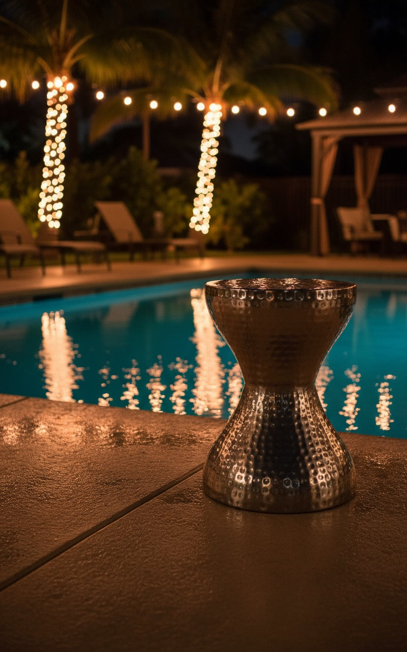 LUMIN HAMMERED TABLE
