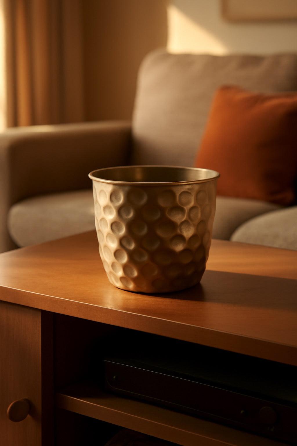 SMALL HAMMERED UTILITY POT