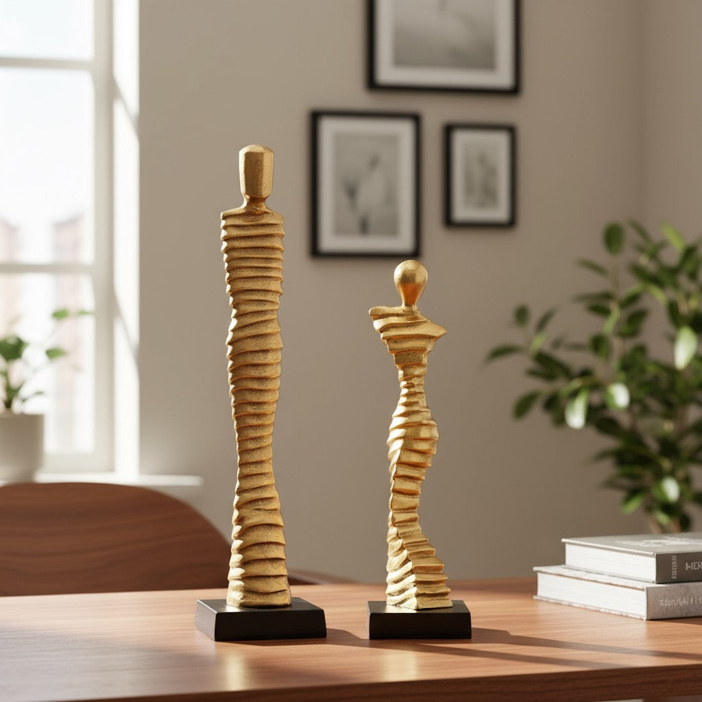 GILDED SILHOUETTE PAIR