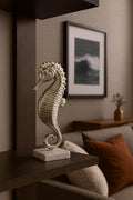 SEA HORSE WITH MARBLE BASE