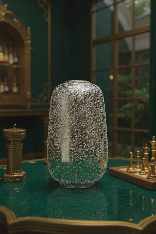 MIRAGE GLEAM METAL VASE